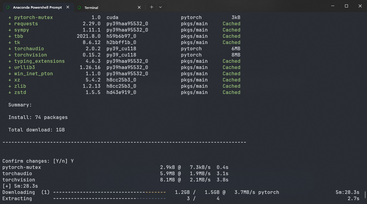 安装过程 安装过程